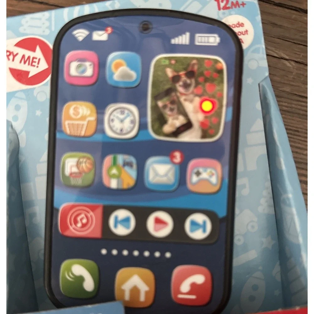 NEW Play Right My First Cell-Phone Smart Toy for Toddlers Kids Ages 12+M